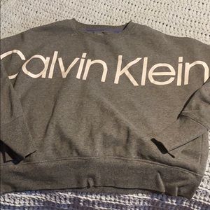 Calvin Klein cropped active wear longsleeve shirt